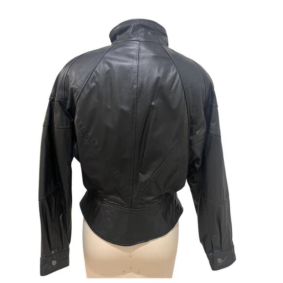 Vintage Wilsons Leather Jacket Womens Medium Thinsulate Insulated 90s - Picture 8 of 12